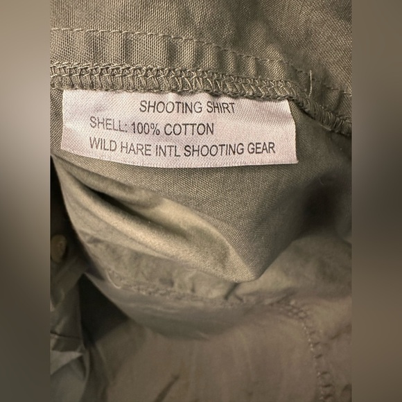 Boys Scout Olive Green Short Sleeve Shooting Shirt with Embroidery - Picture 6 of 6